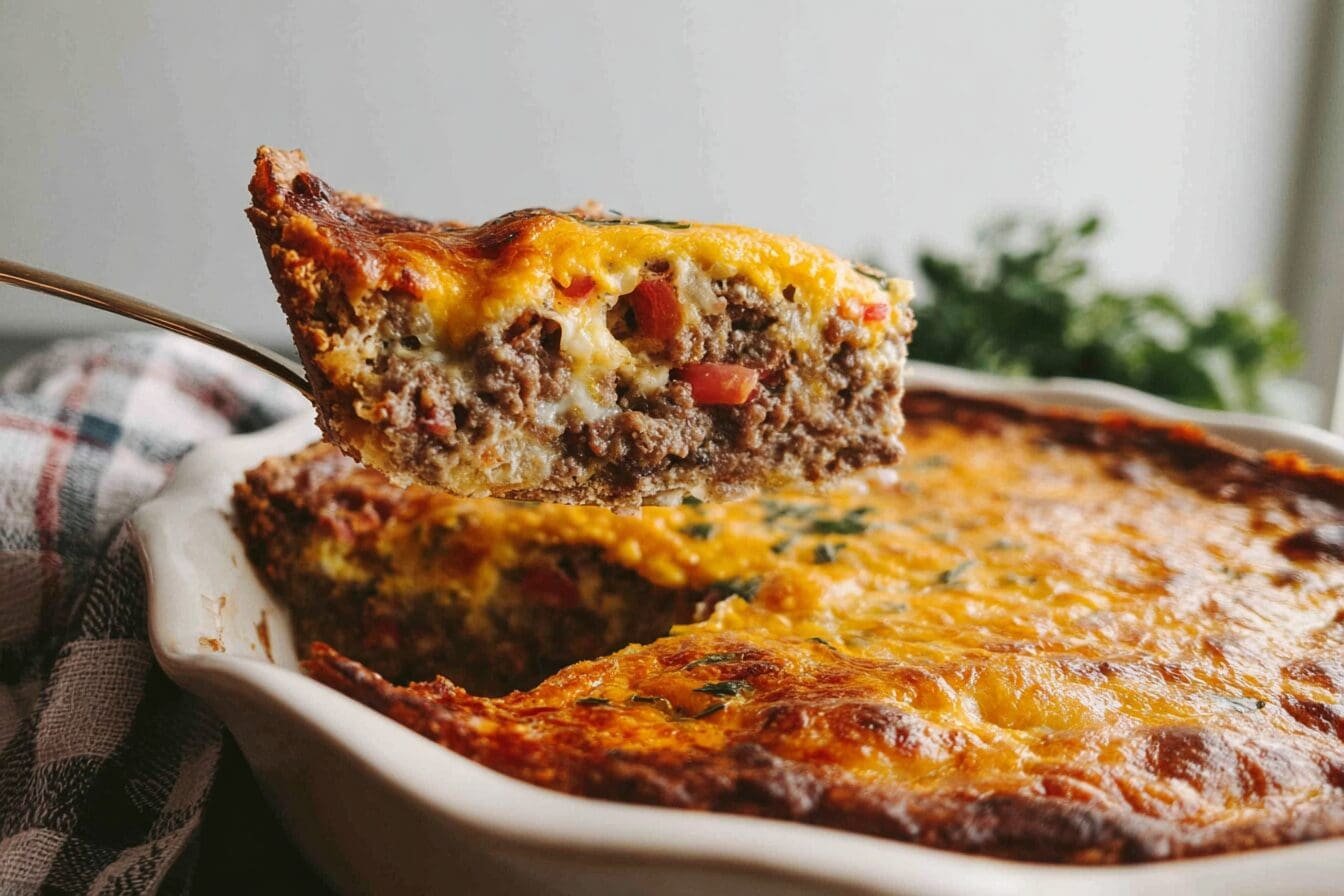 Cheeseburger Pie