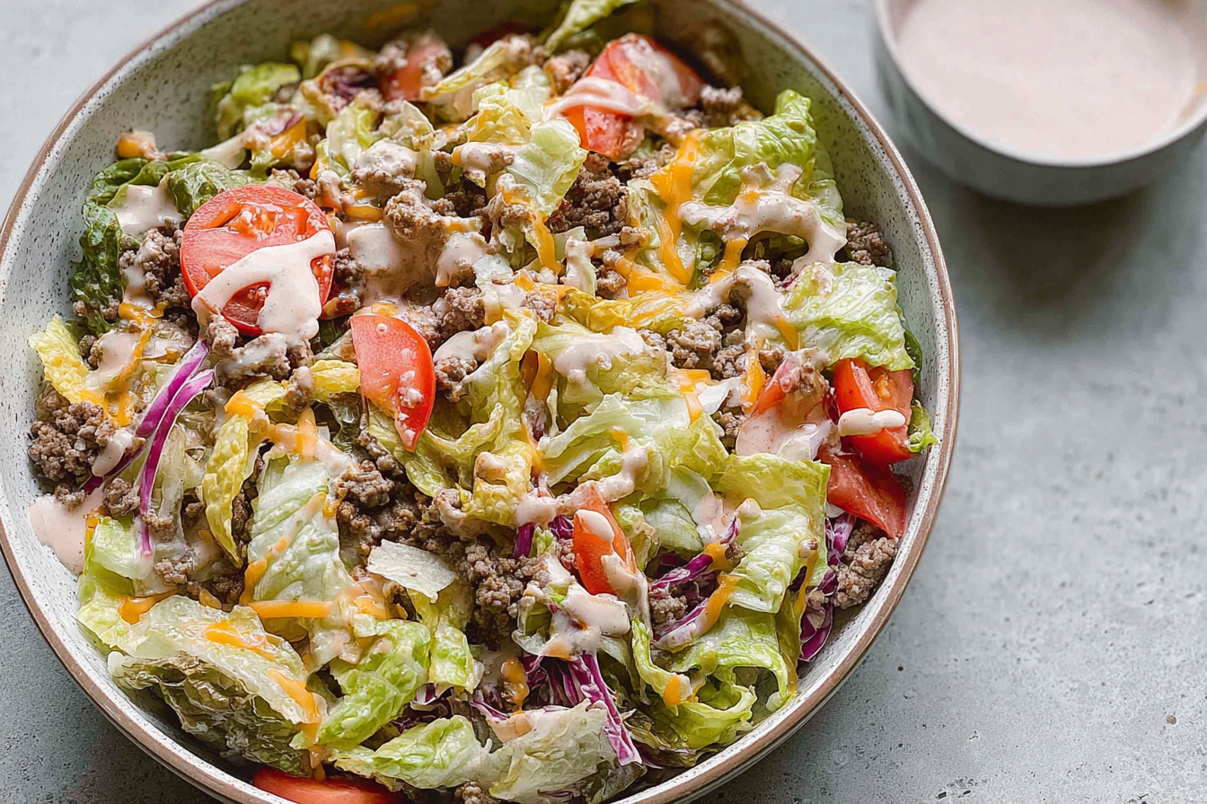 Cheeseburger Salad