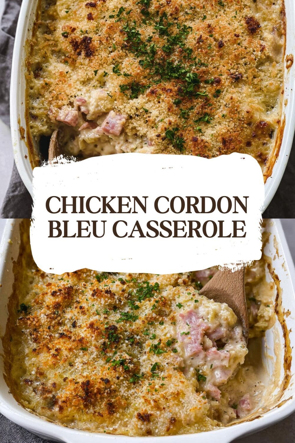Chicken Cordon Bleu Casserole