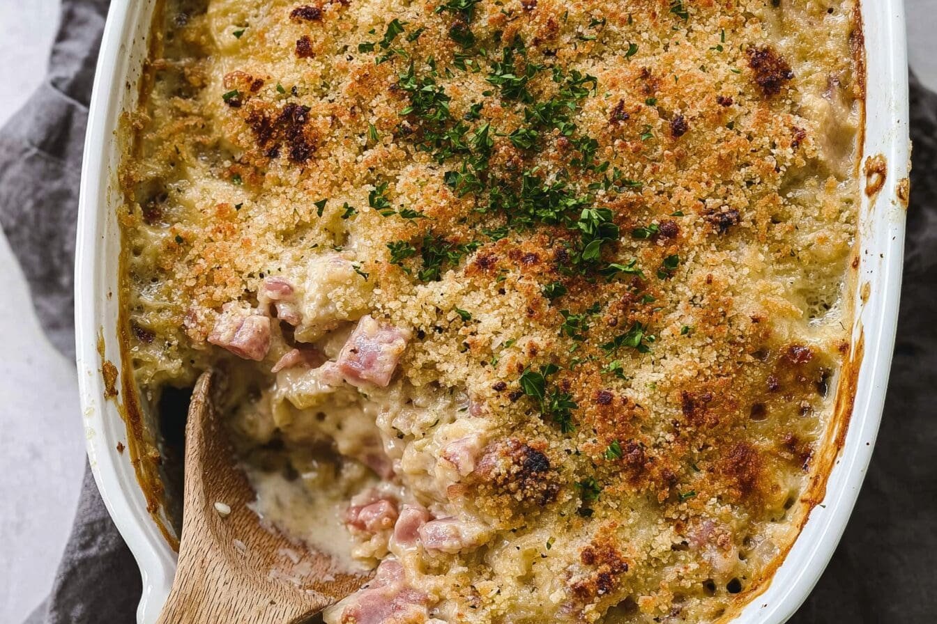 Chicken Cordon Bleu Casserole