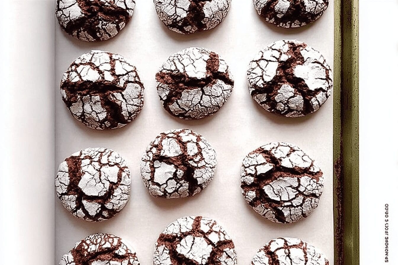 Chocolate Crinkle Cookies