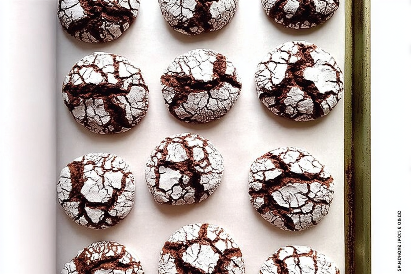 Chocolate Crinkle Cookies