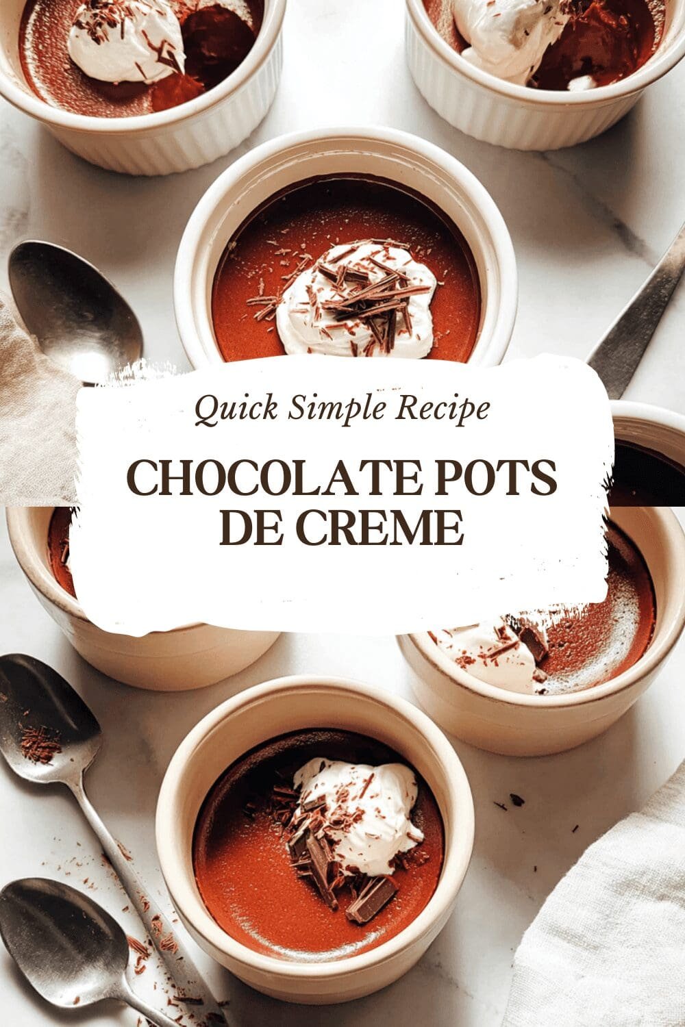 Chocolate Pots De Creme