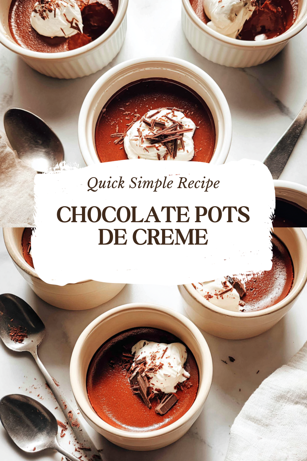 Chocolate Pots De Creme