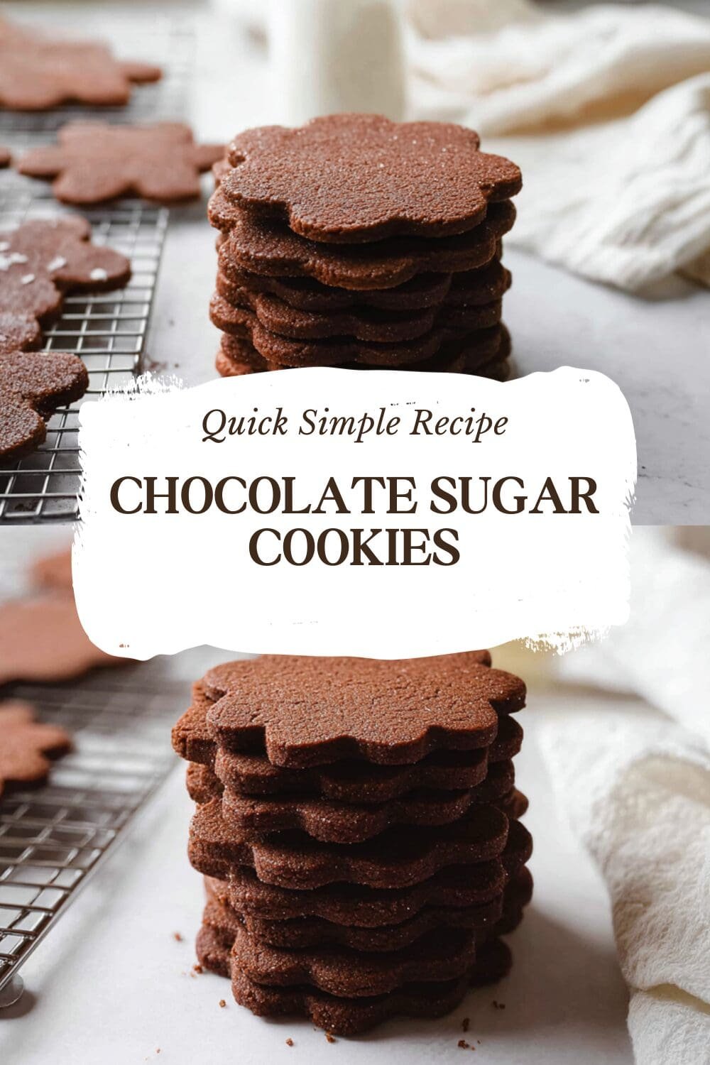 Chocolate Sugar Cookies