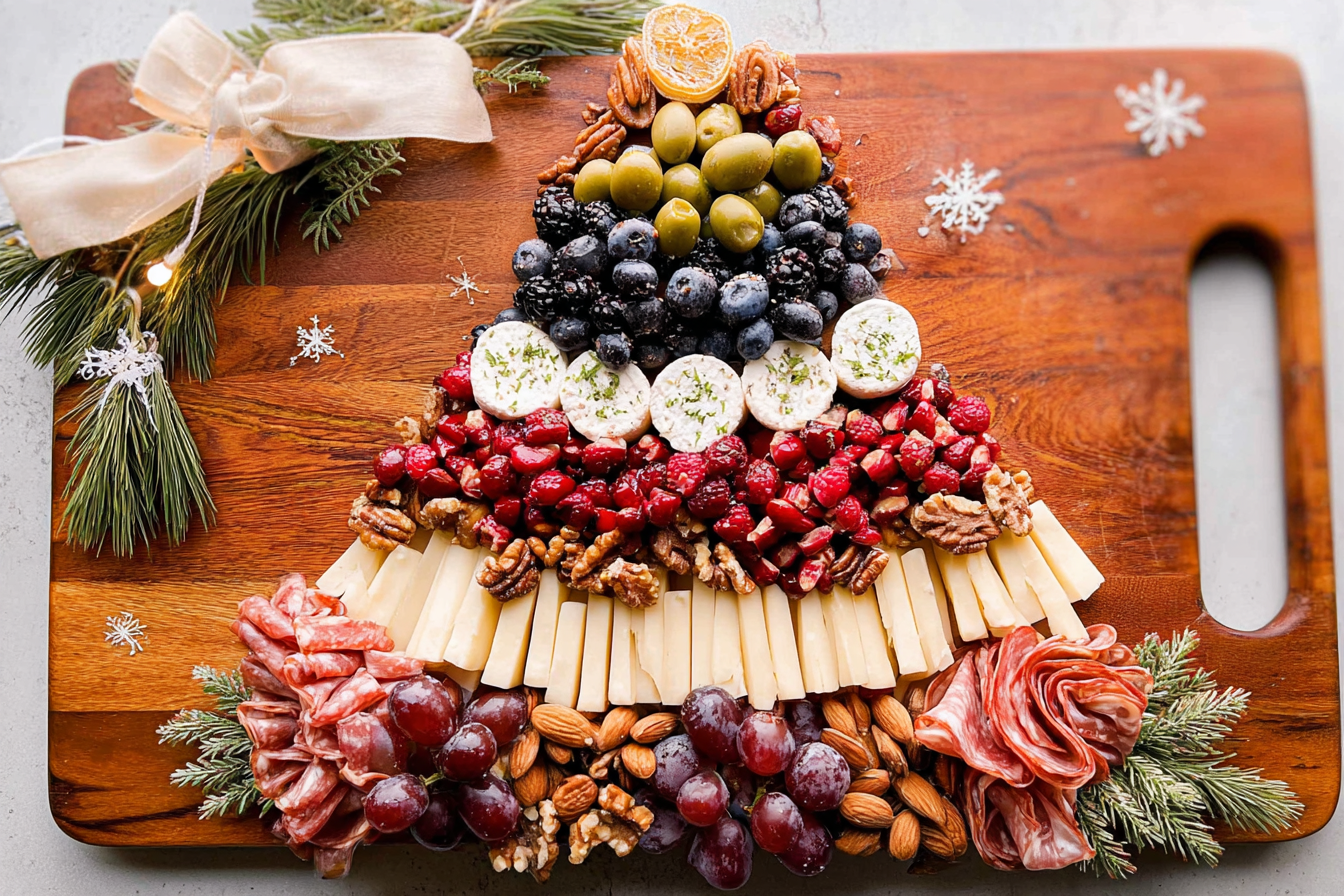 Christmas Tree Charcuterie Board