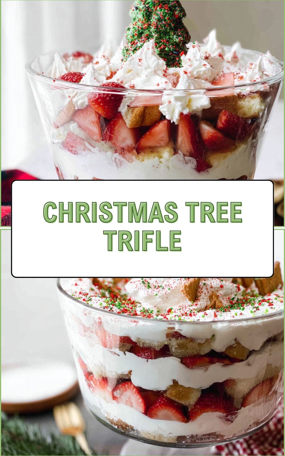 Christmas Tree Trifle