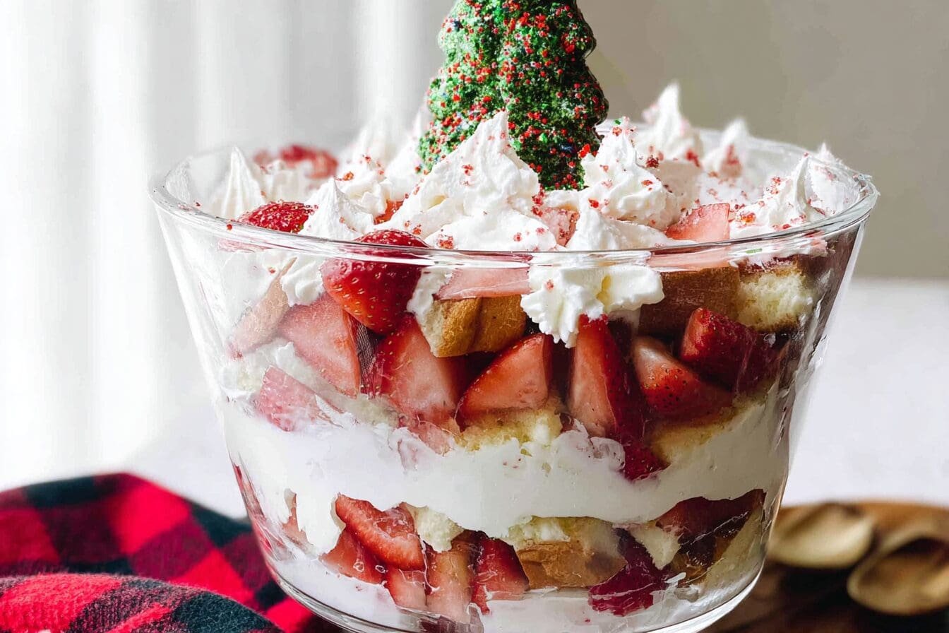 Christmas Tree Trifle