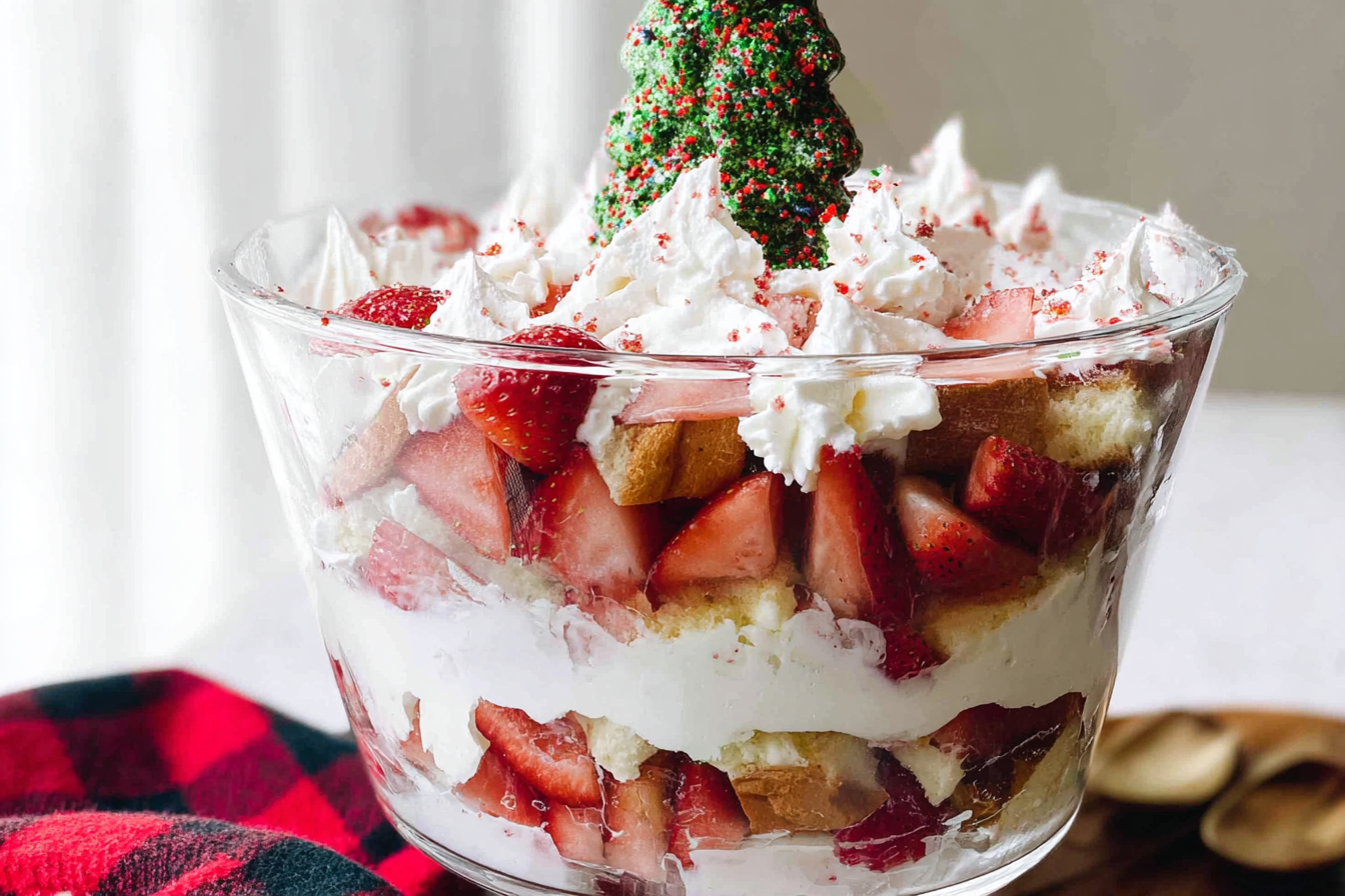 Christmas Tree Trifle
