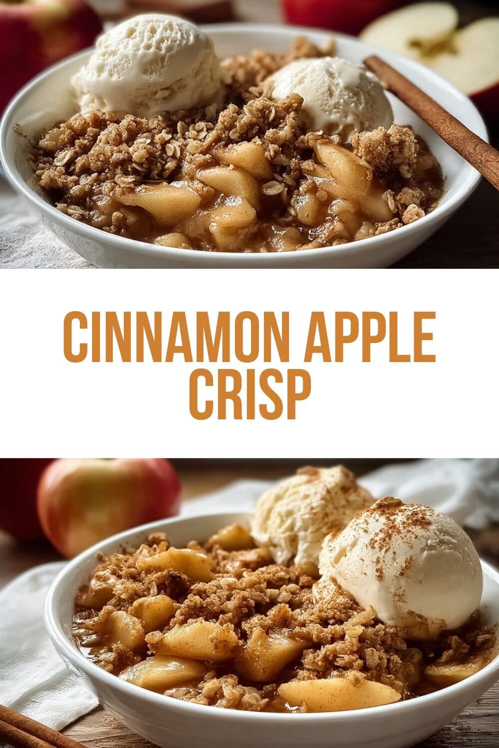 Cinnamon Apple Crisp