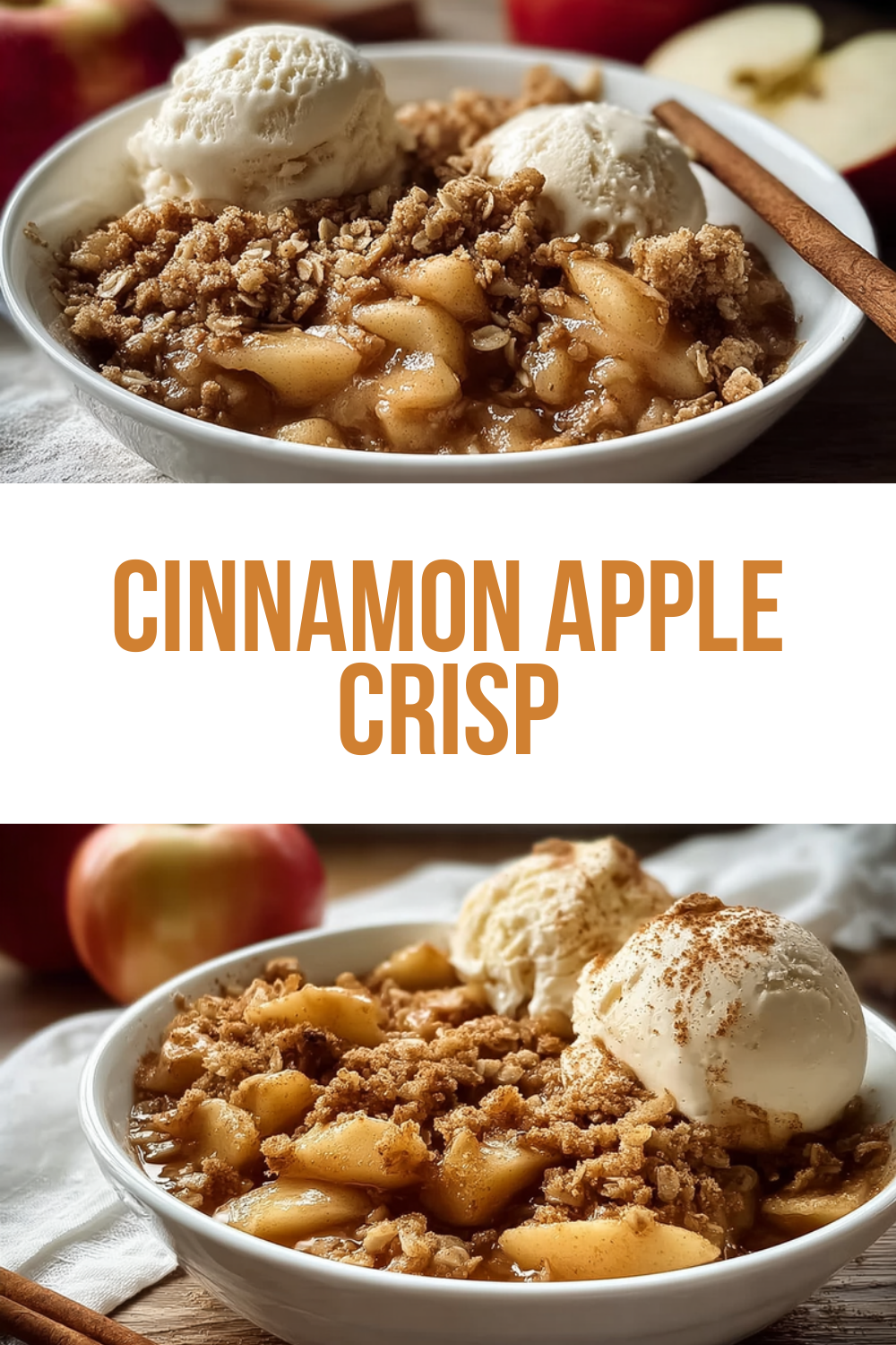 Cinnamon Apple Crisp