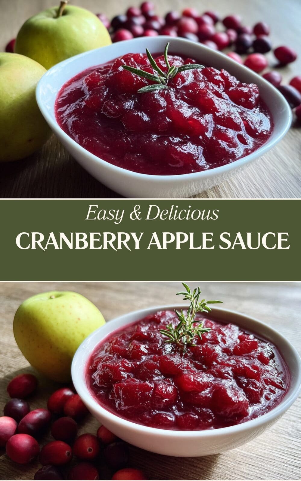 Cranberry Apple Sauce