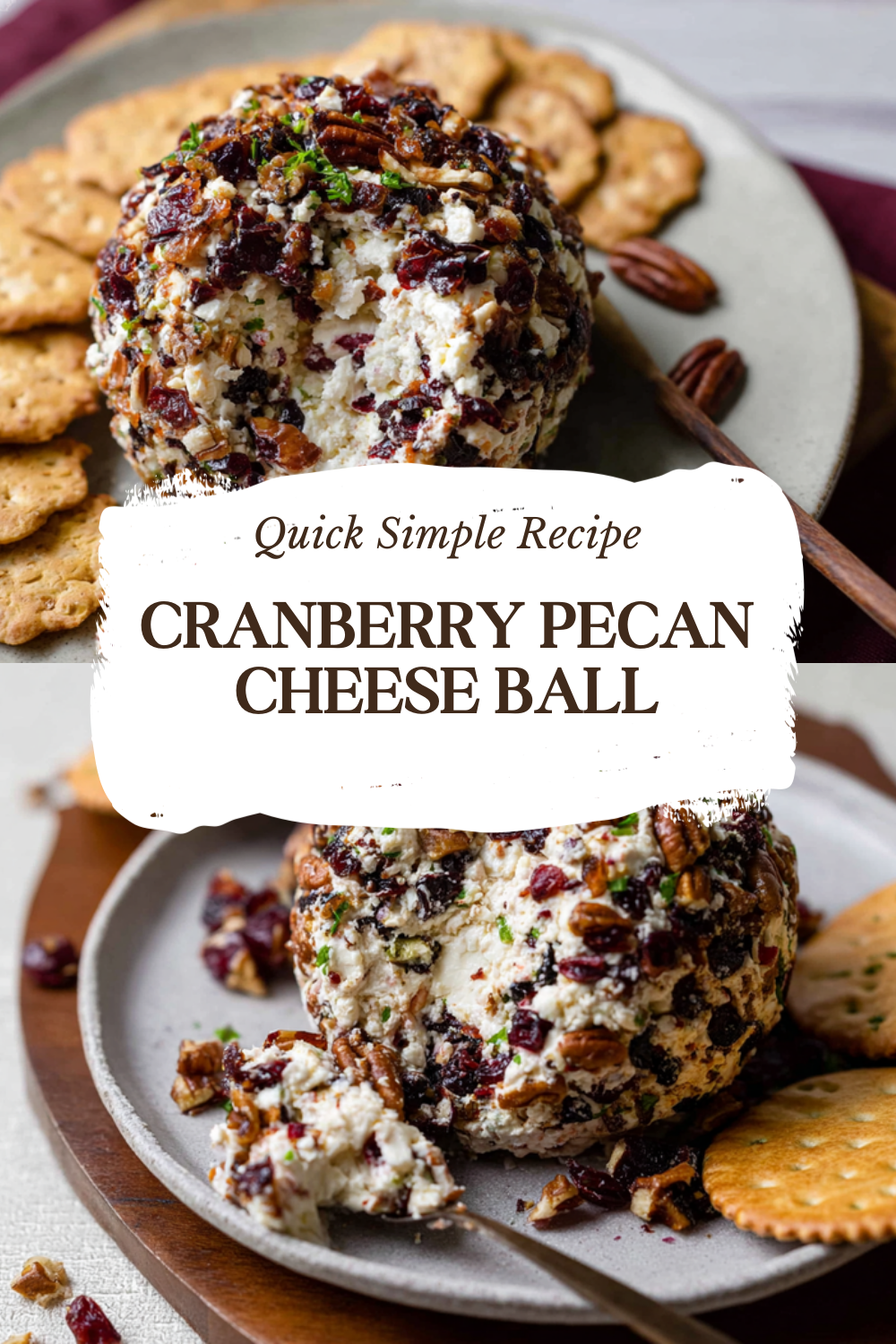 Cranberry Pecan Cheese Ball