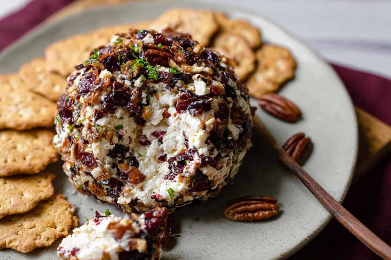 Cranberry Pecan Cheese Ball