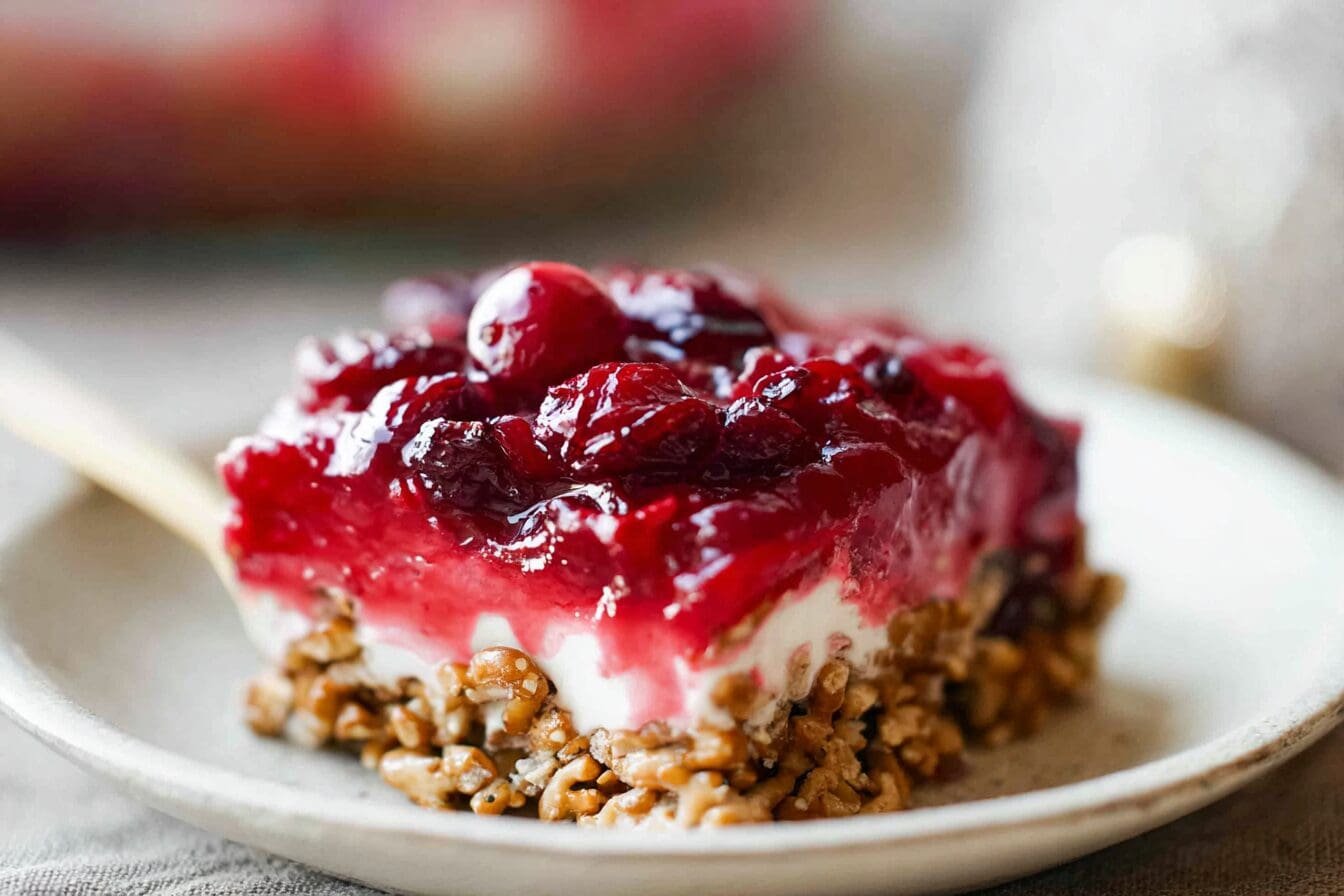Cranberry Pretzel Salad