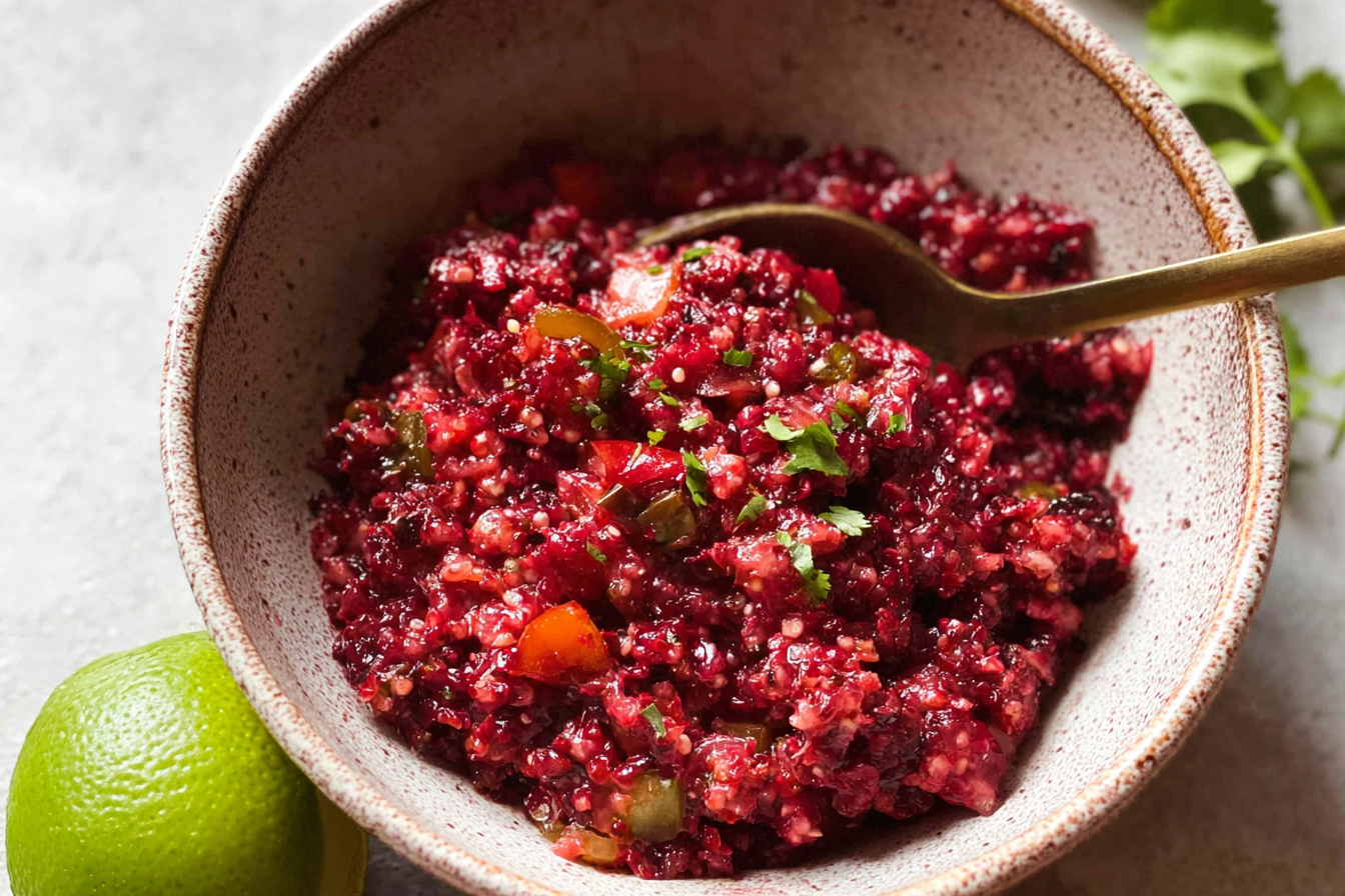 Cranberry Salsa