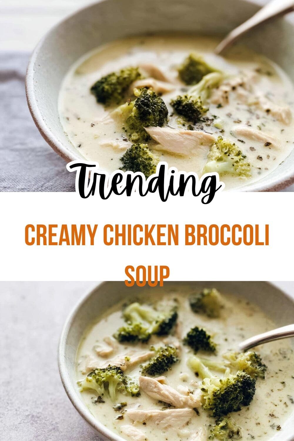 Creamy Chicken Broccoli Soup