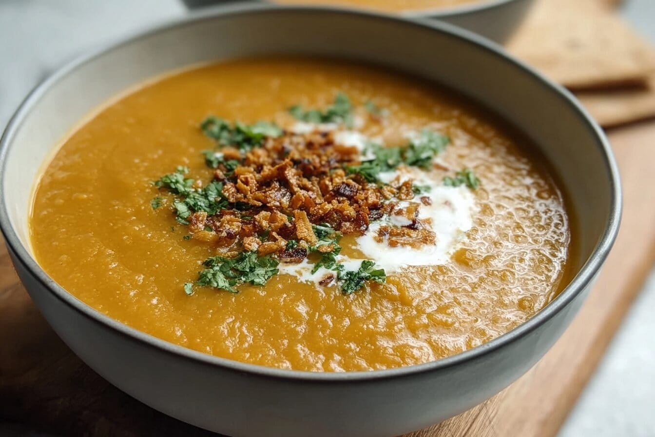 Curried Sweet Potato Soup
