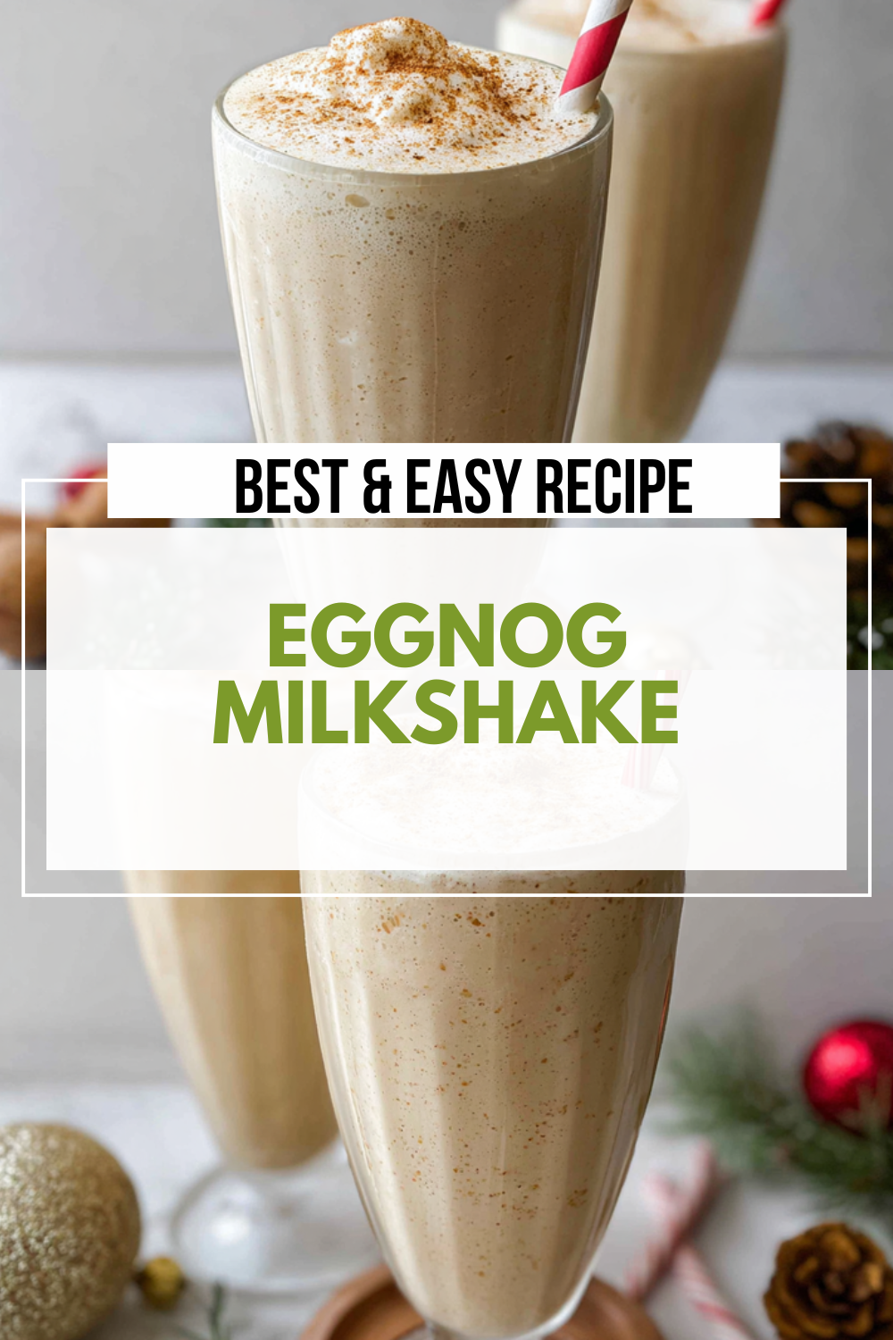 Eggnog Milkshake