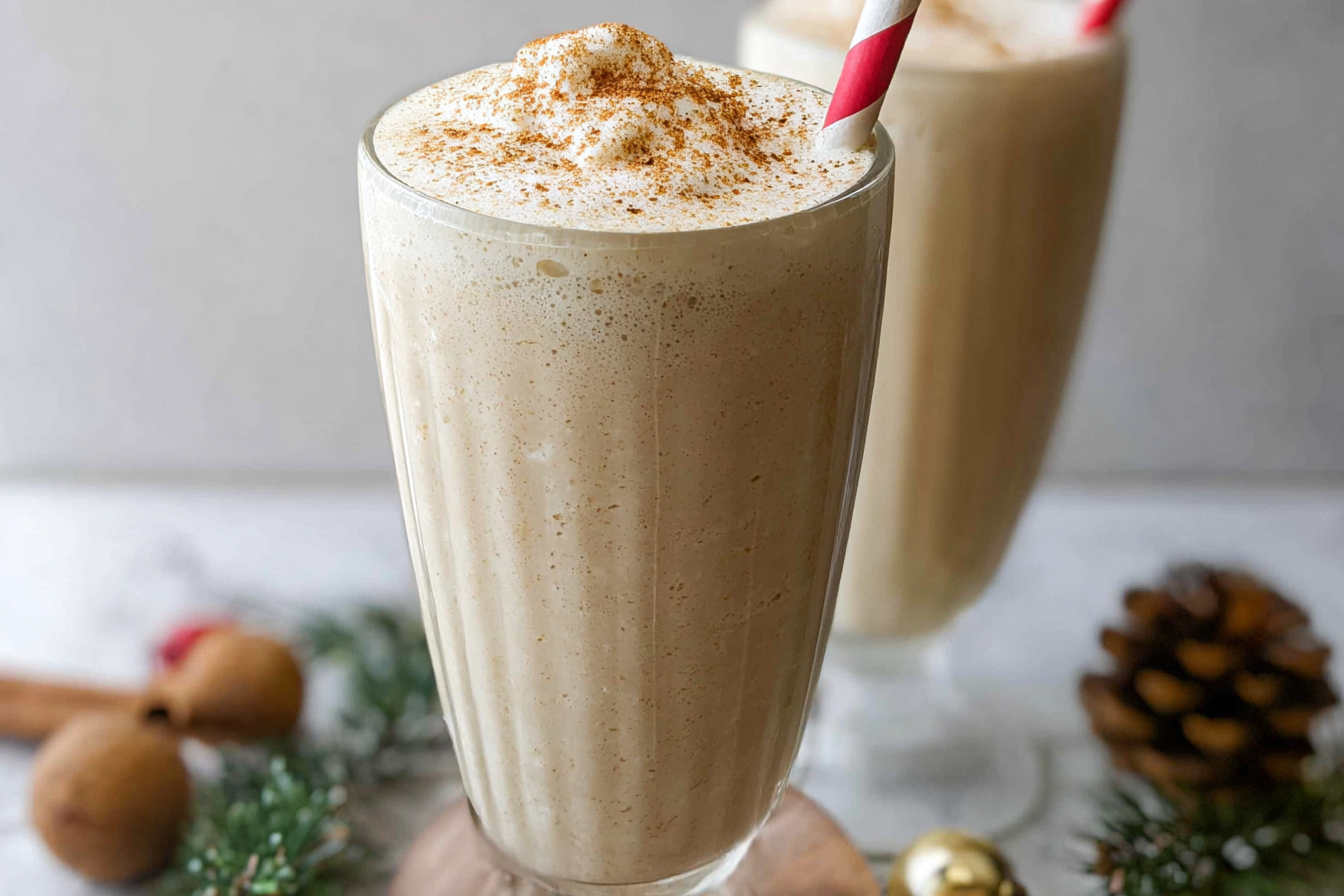 Eggnog Milkshake