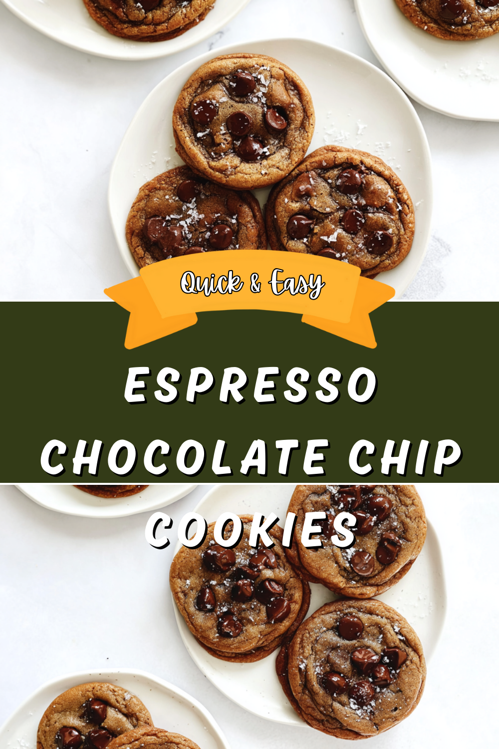 Espresso Chocolate Chip Cookies