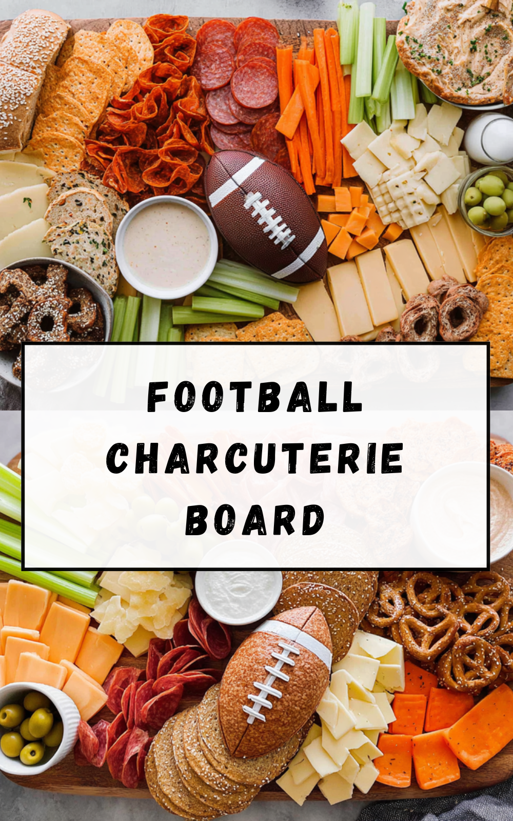 Football Charcuterie Board