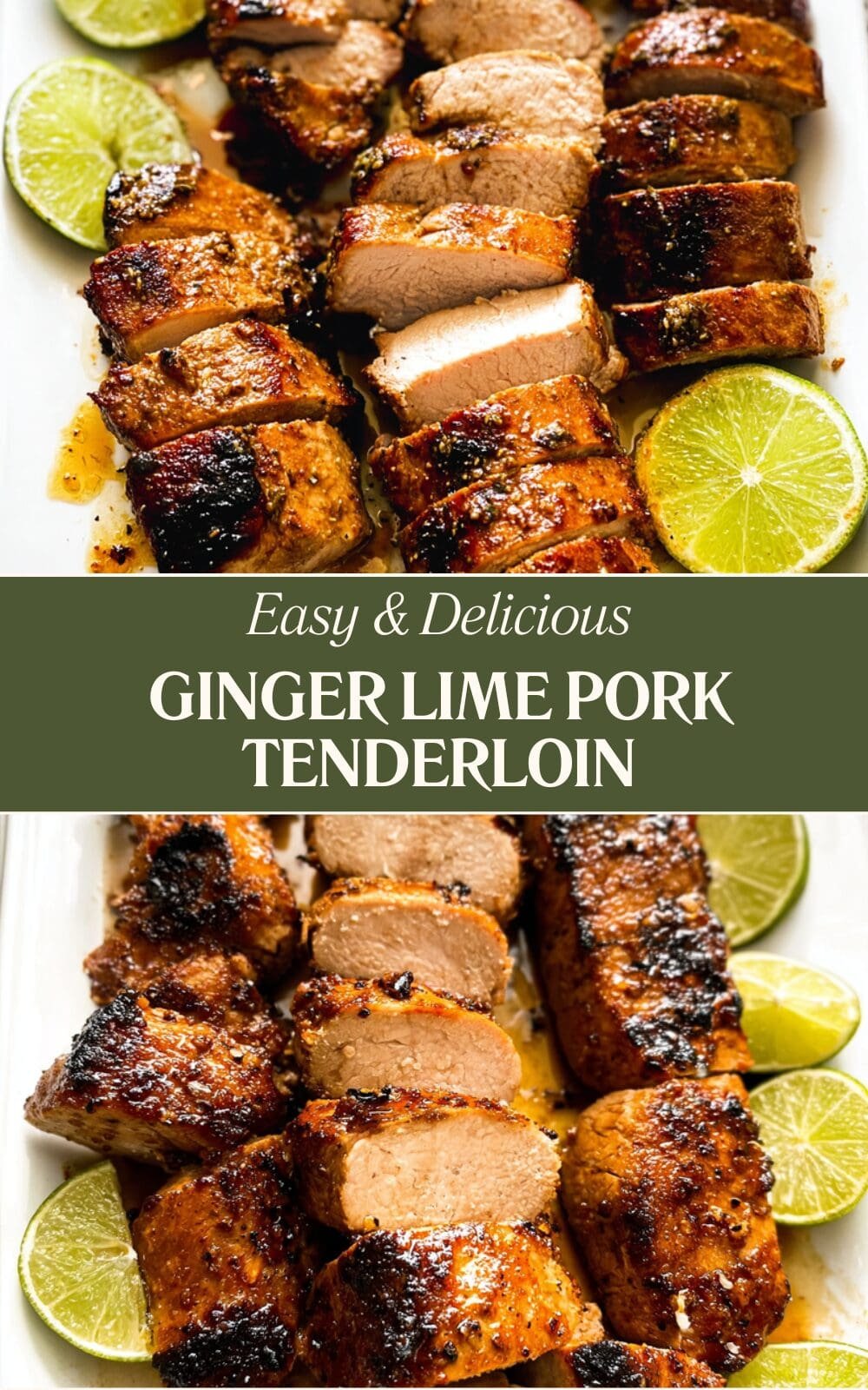 Ginger Lime Pork Tenderloin