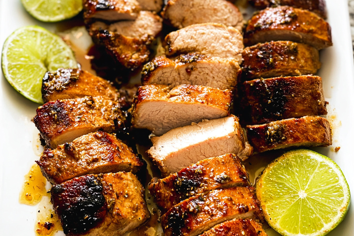 Ginger Lime Pork Tenderloin