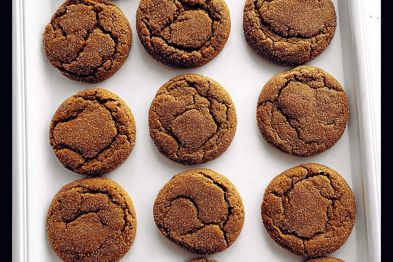 Ginger Molasses Cookies