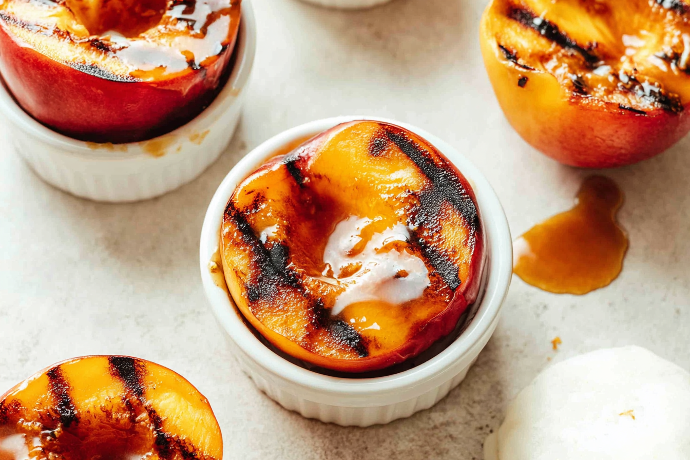Grilled Peaches