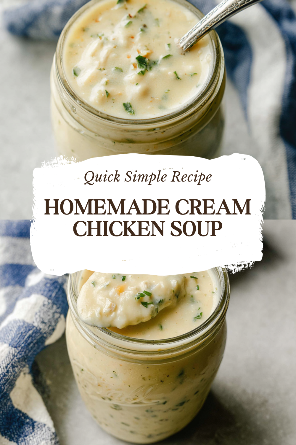 Homemade Cream Chicken Soup