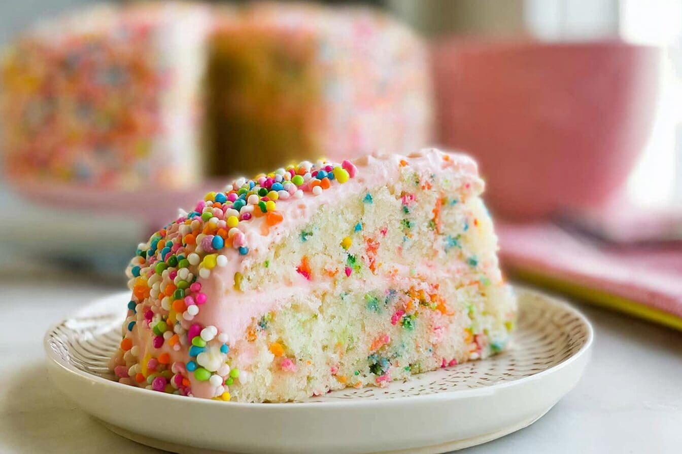 Homemade Funfetti Cake