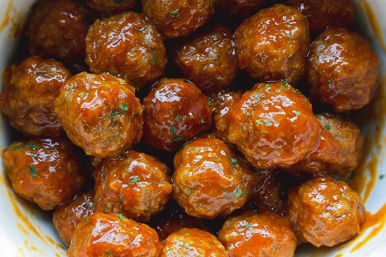 Honey Buffalo Meatballs