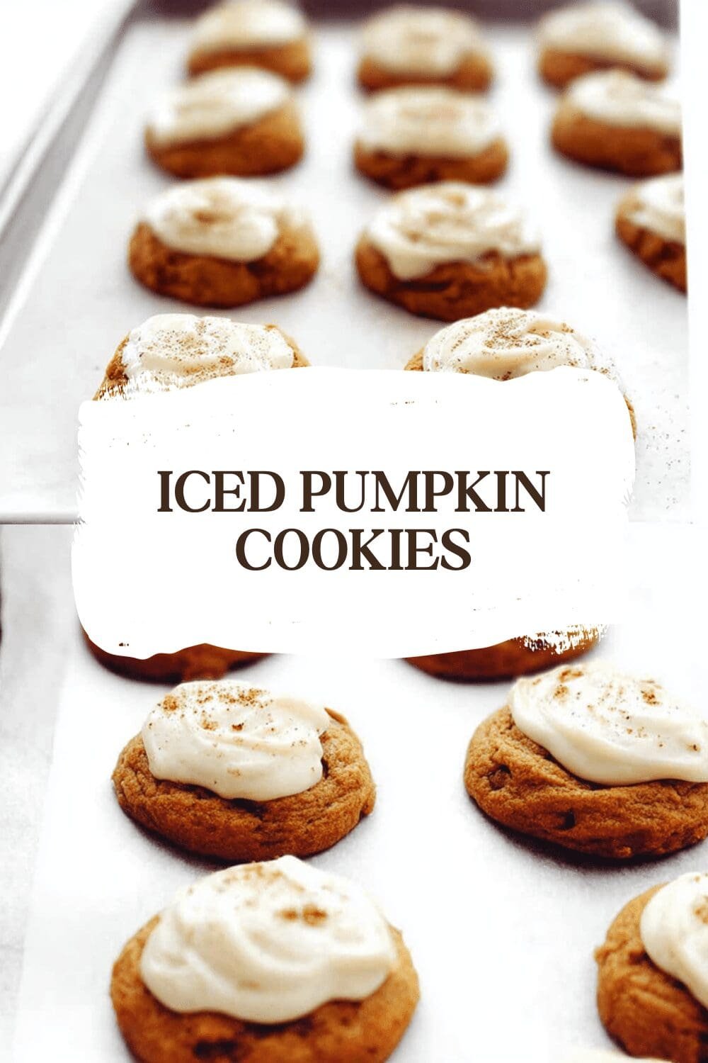 Iced Pumpkin Cookies