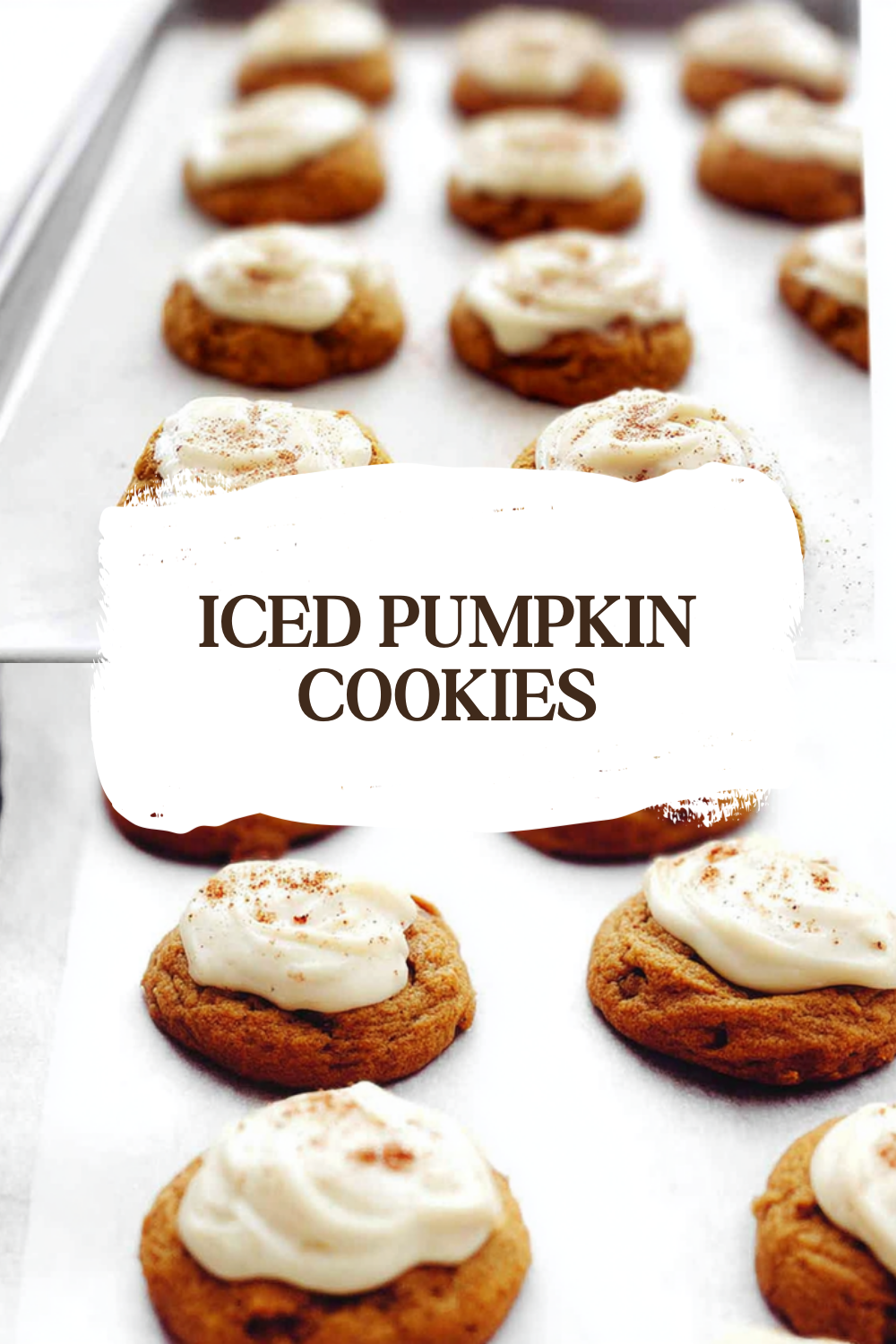 Iced Pumpkin Cookies