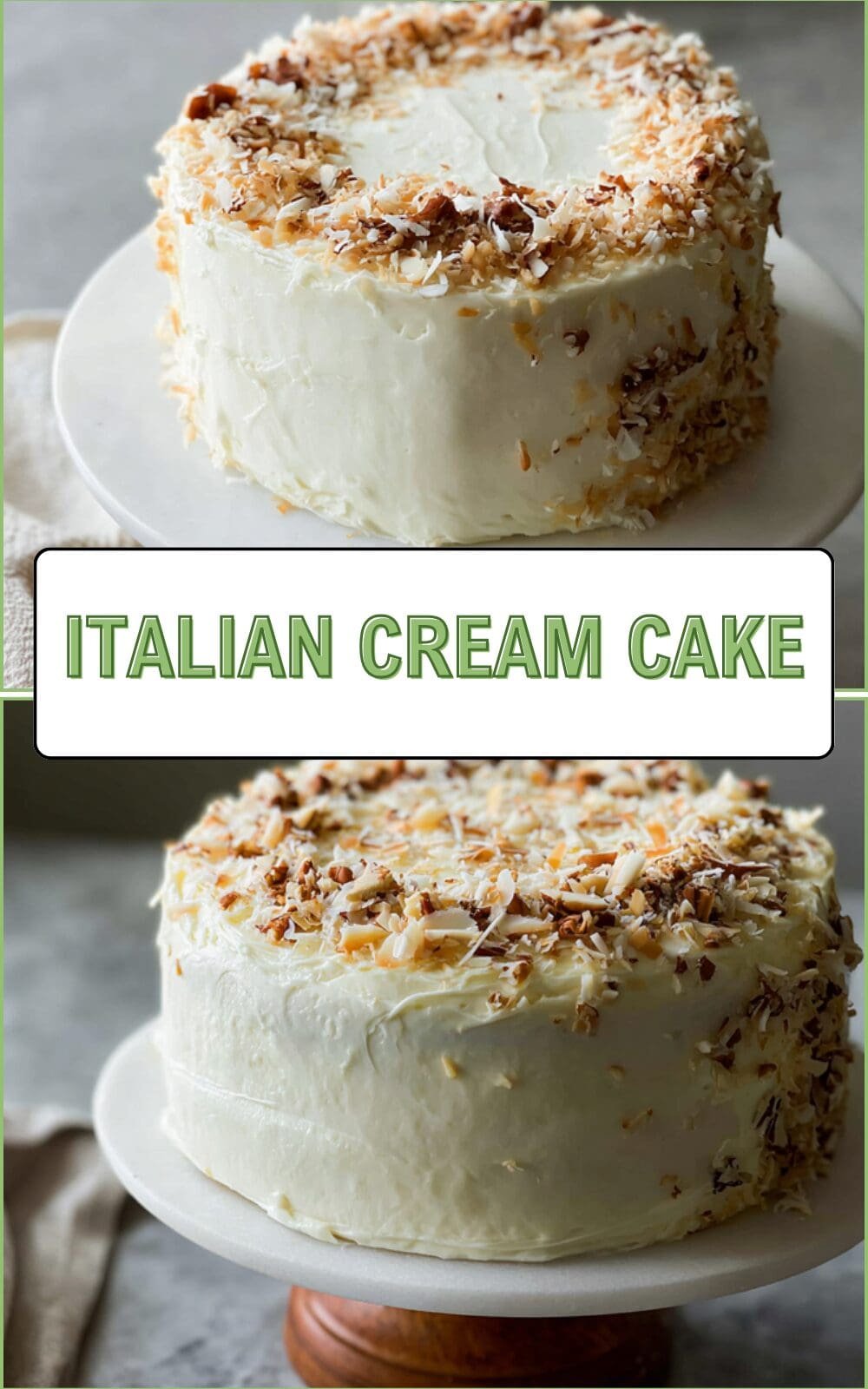Italian Cream Cake