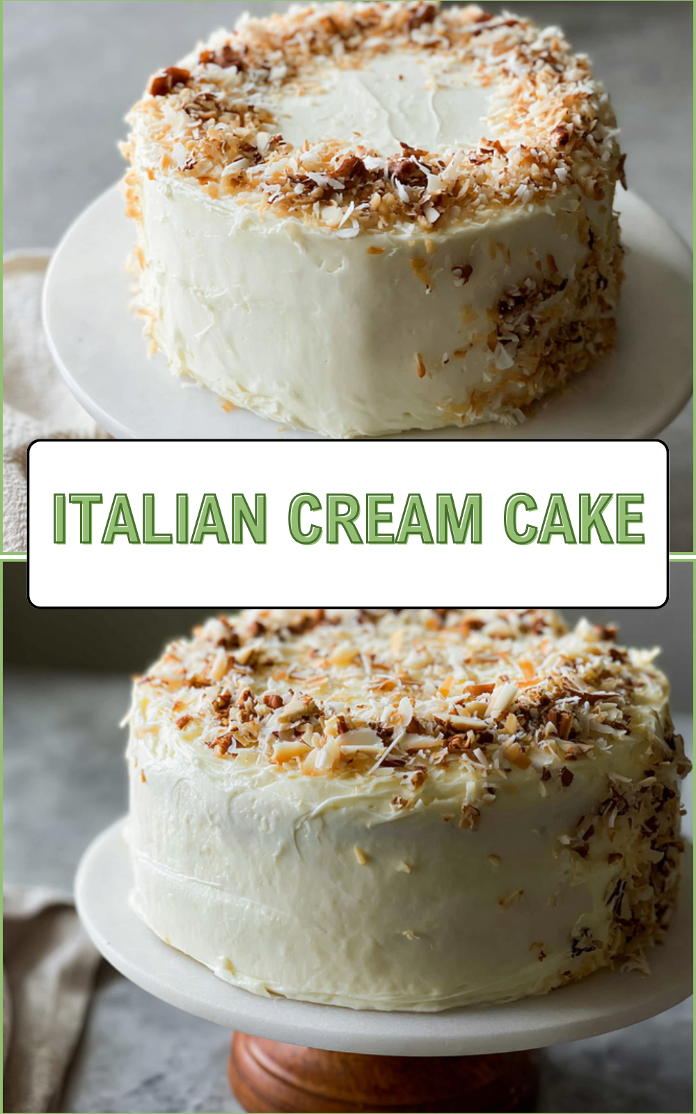 Italian Cream Cake