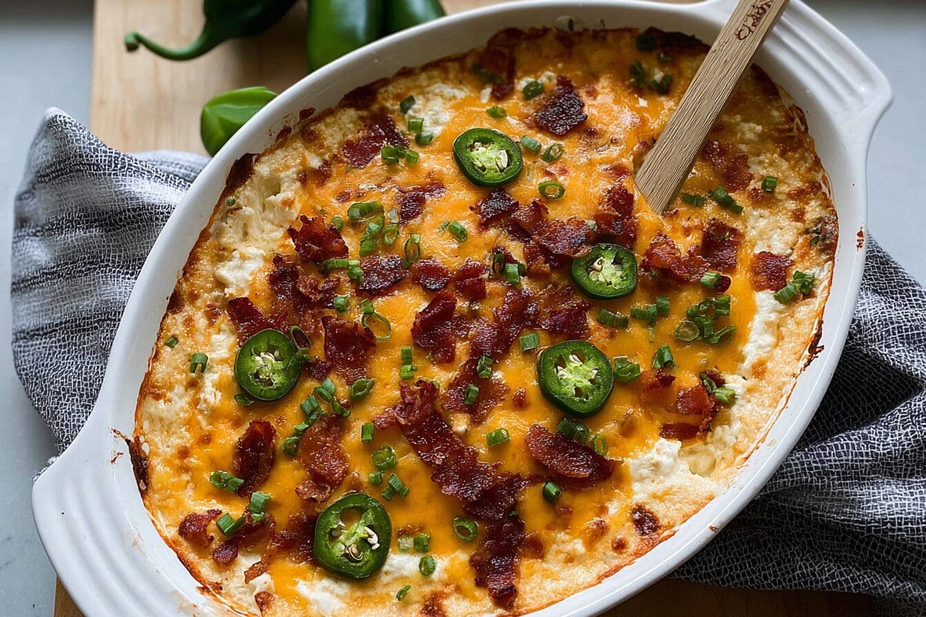 Jalapeno Popper Casserole