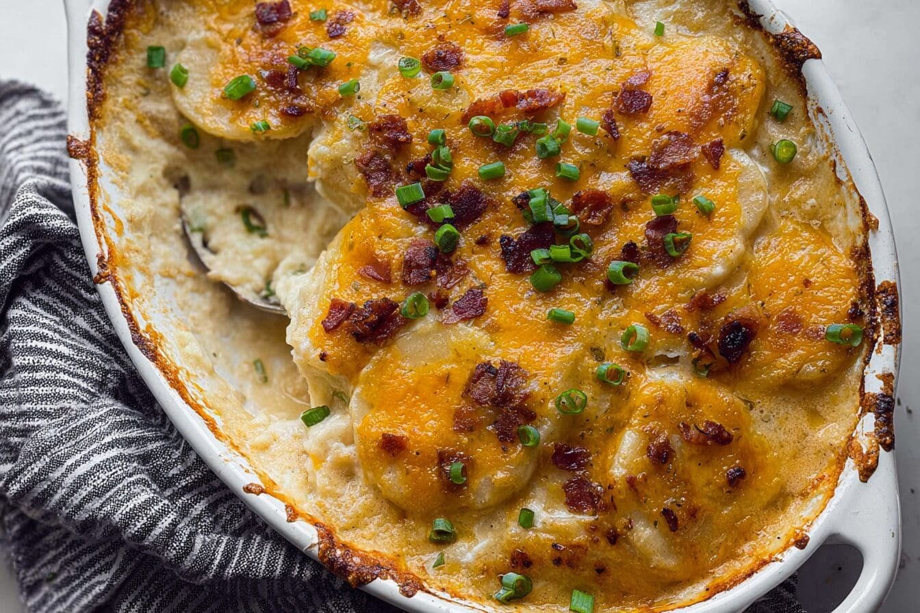 Loaded Scalloped Potatoes