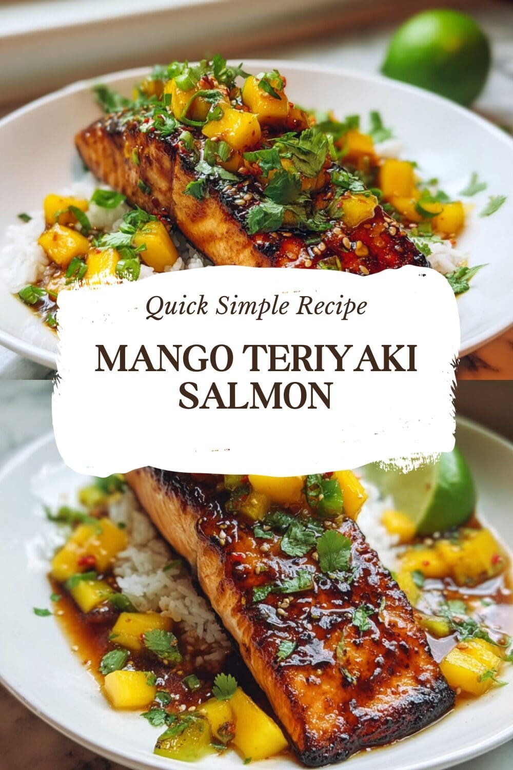 Mango Teriyaki Salmon