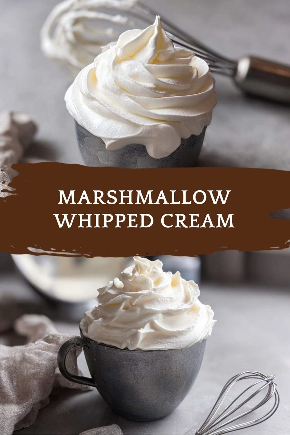 Marshmallow Whipped Cream