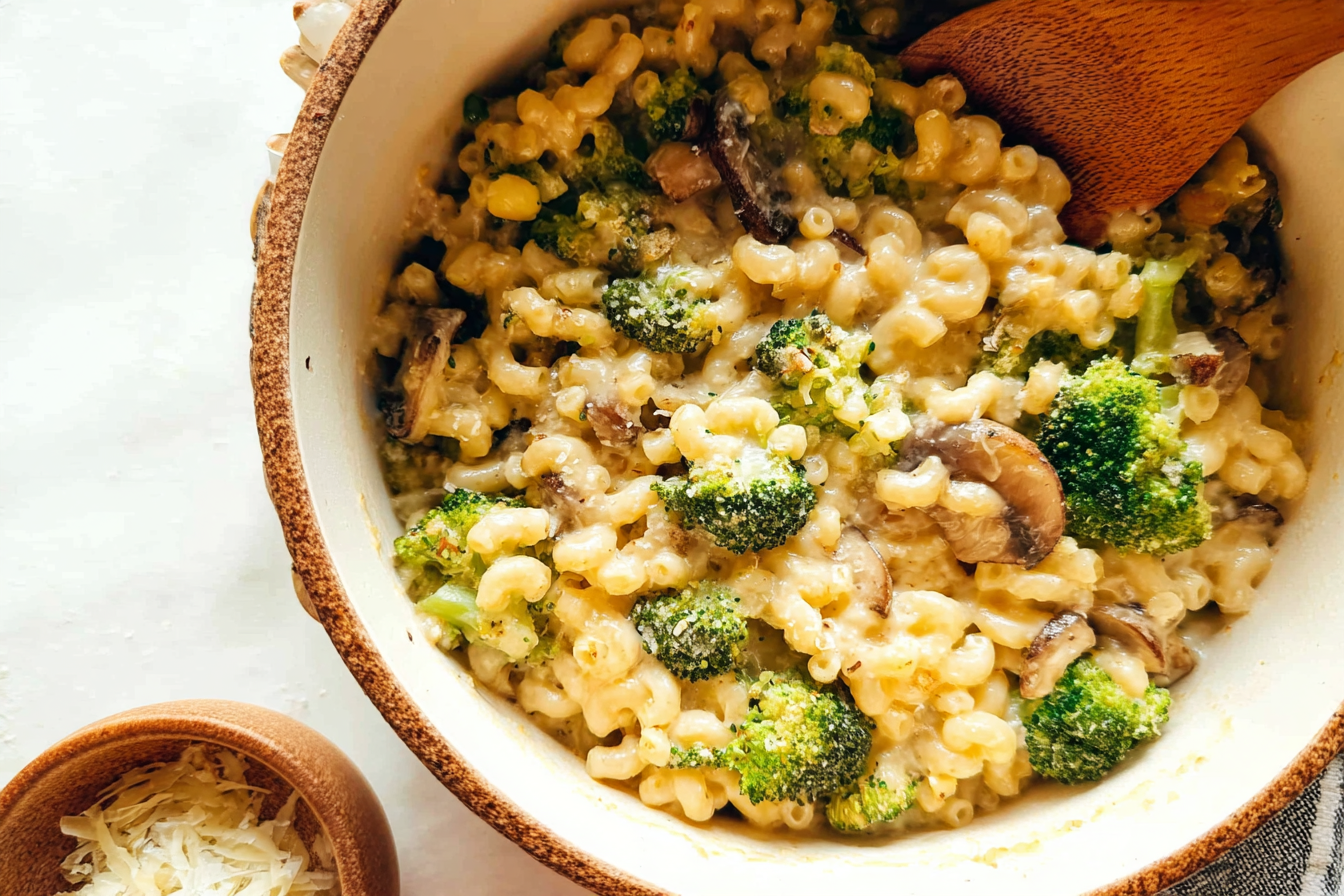 One Pot Broccoli Mac And Cheese