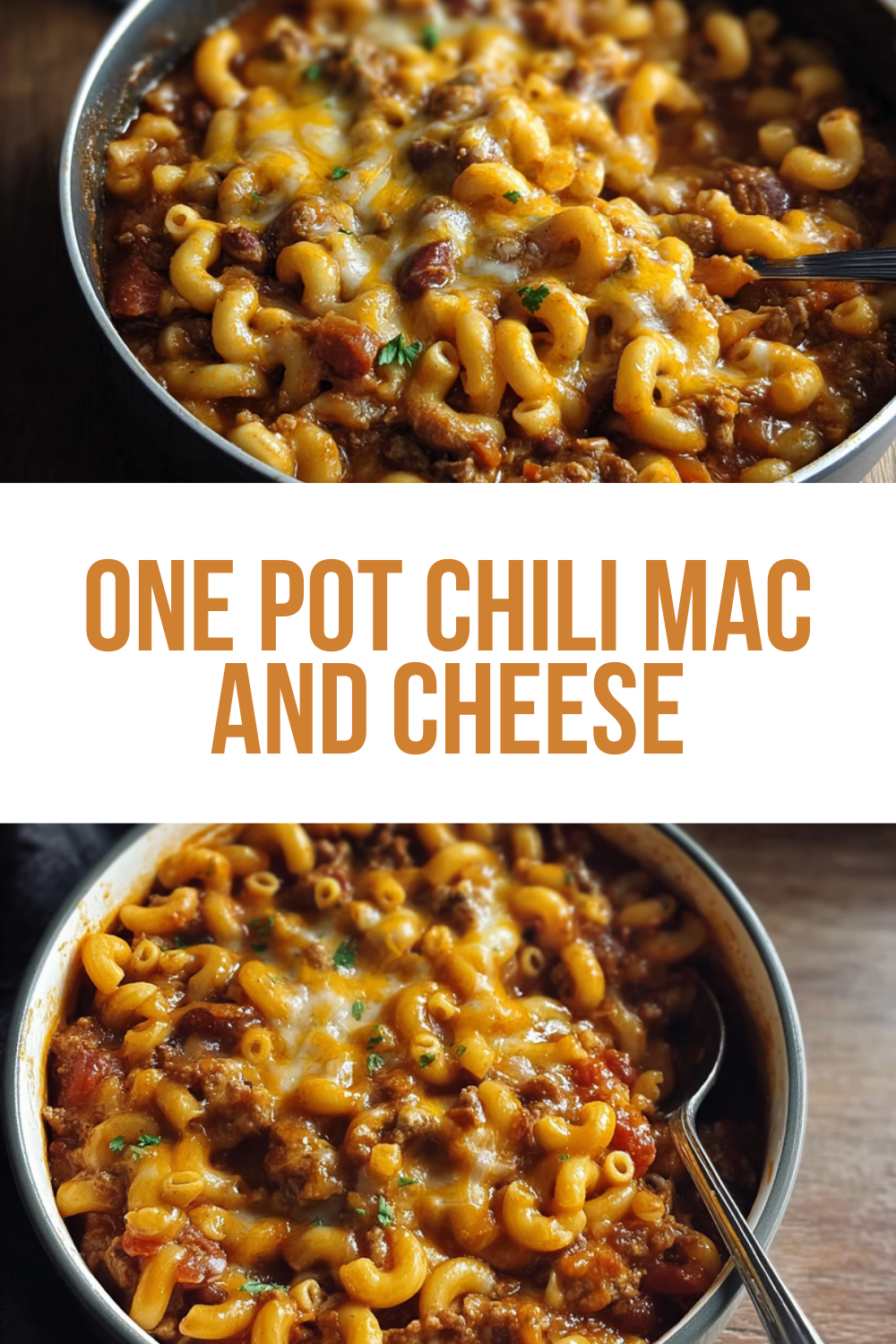 One Pot Chili Mac And Cheese