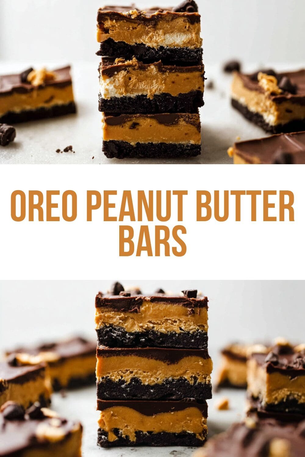 Oreo Peanut Butter Bars