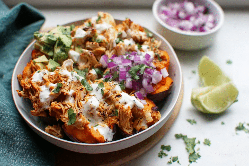 Pulled Chicken Sweet Potato Bowls 7.png