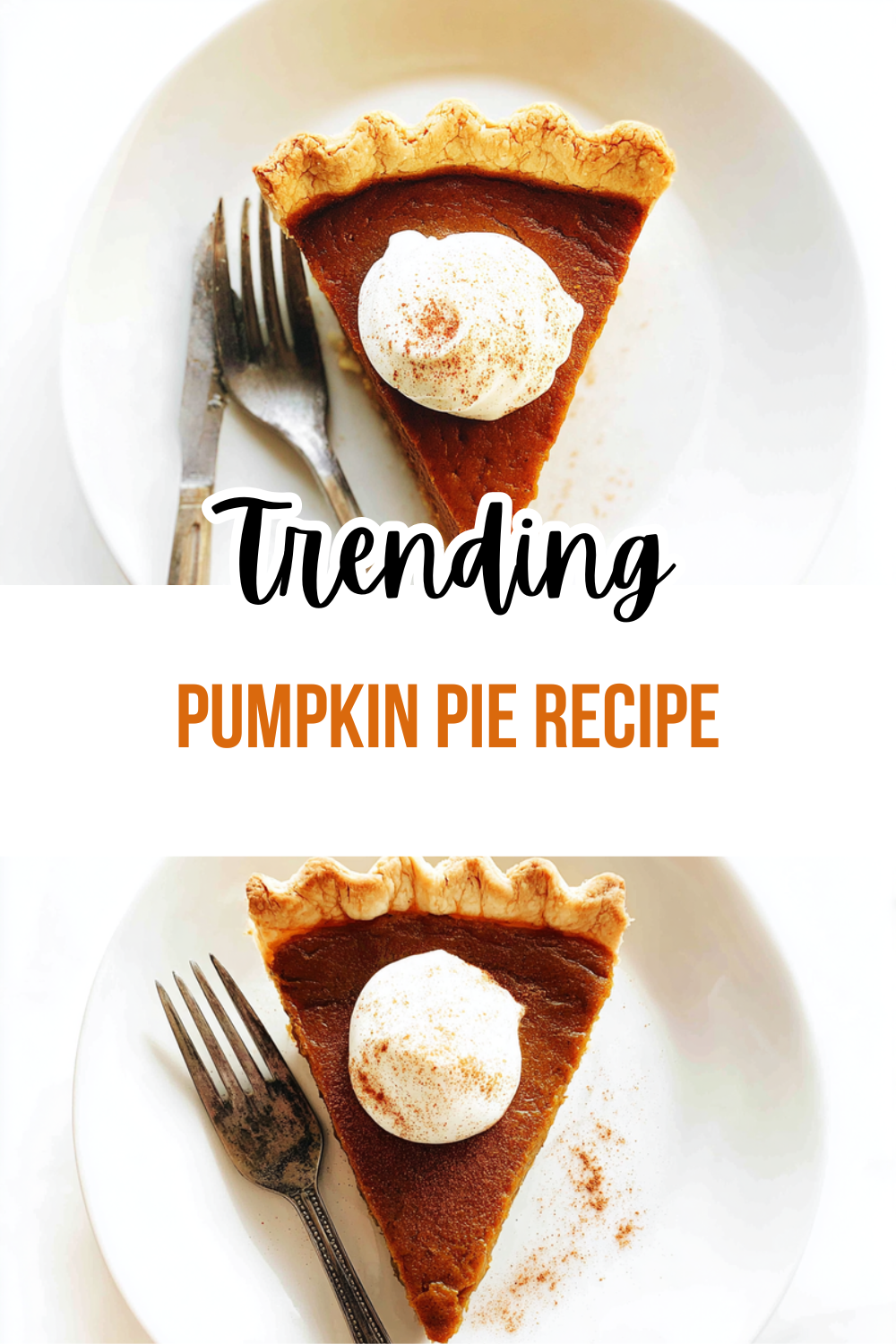 Pumpkin Pie Recipe
