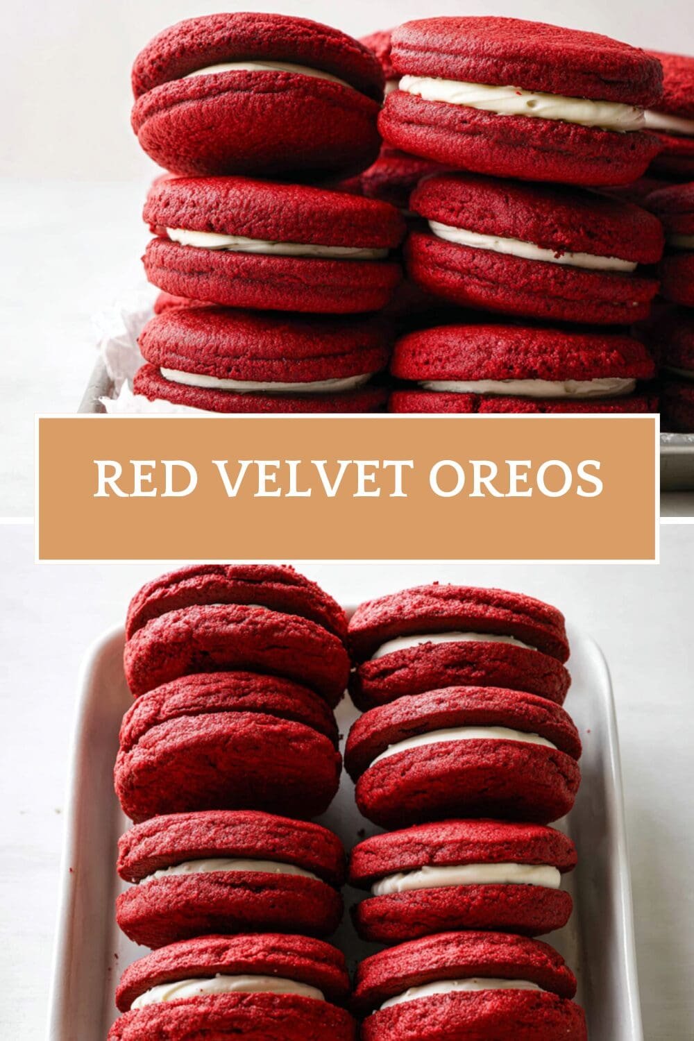 Red Velvet Oreos