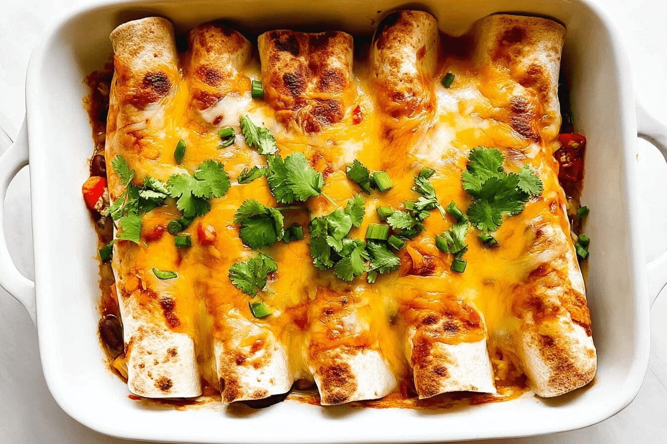 Roasted Vegetable Enchiladas