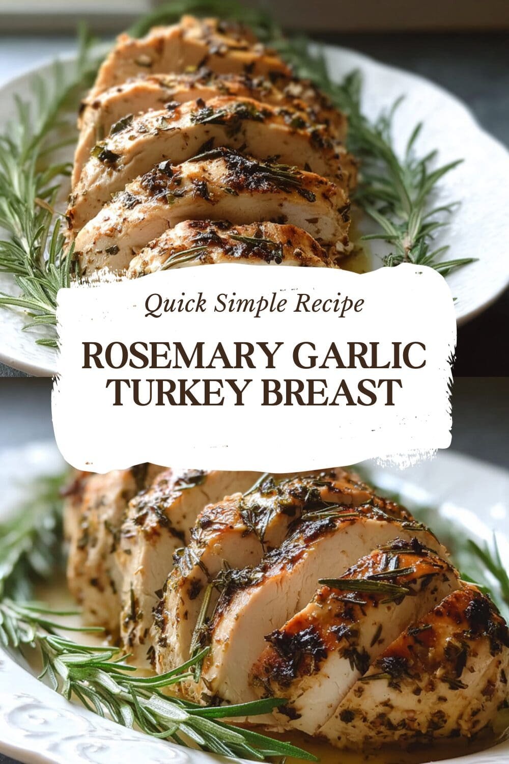 Rosemary Garlic Turkey Breast