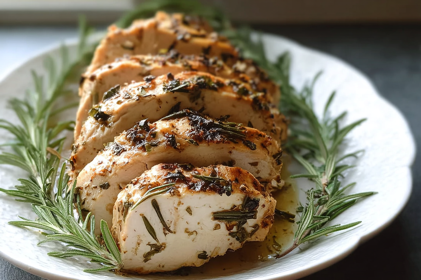 Rosemary Garlic Turkey Breast